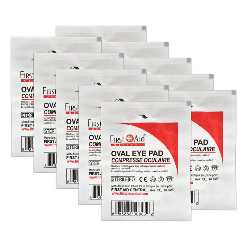 Oval Eye Pad - 10 pack