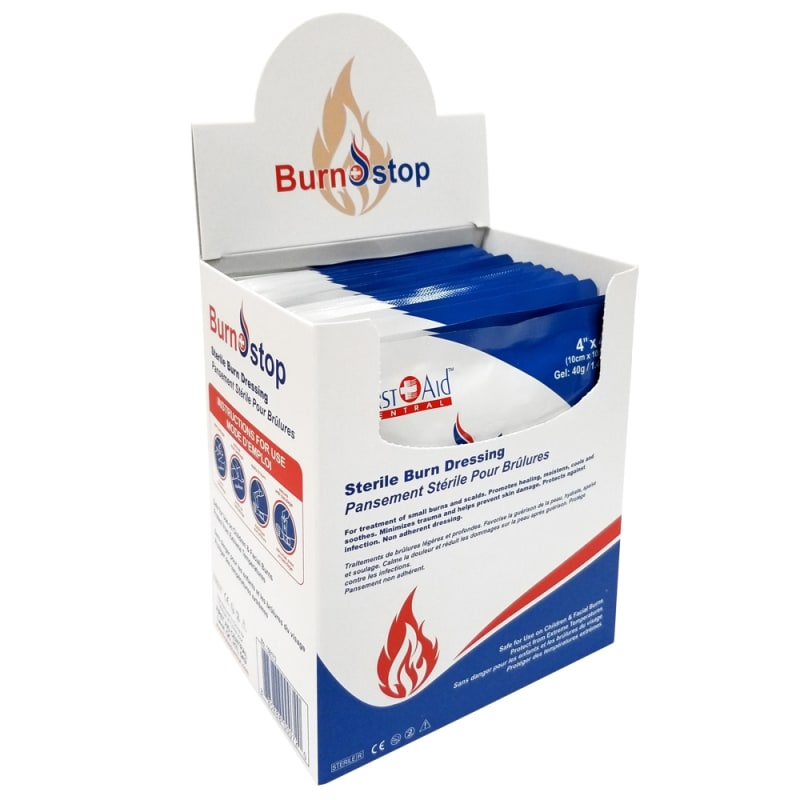 Burn Dressing 4" x 4", Sterile