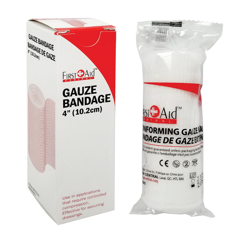 Conforming Gauze Bandage, 4" x 5 yards, Sterile - in a Box