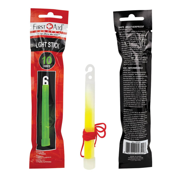 Bâtons lumineux d'urgence verts - Bâtons lumineux ultra lumineux et