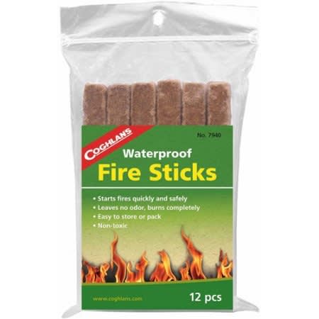 Waterproof Fire Sticks 12pcs
