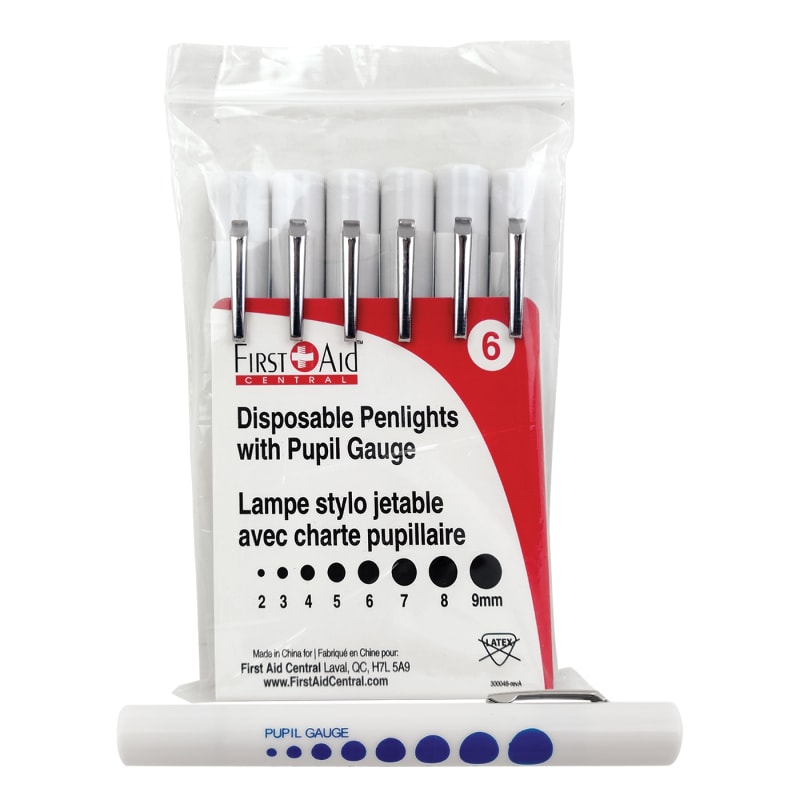 Lampe-stylo paramédicale jetable