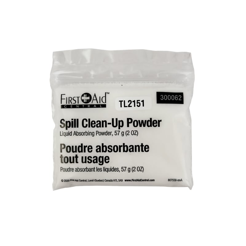 Spill Clean-up Absorbent Powder, 57 g (2 oz)