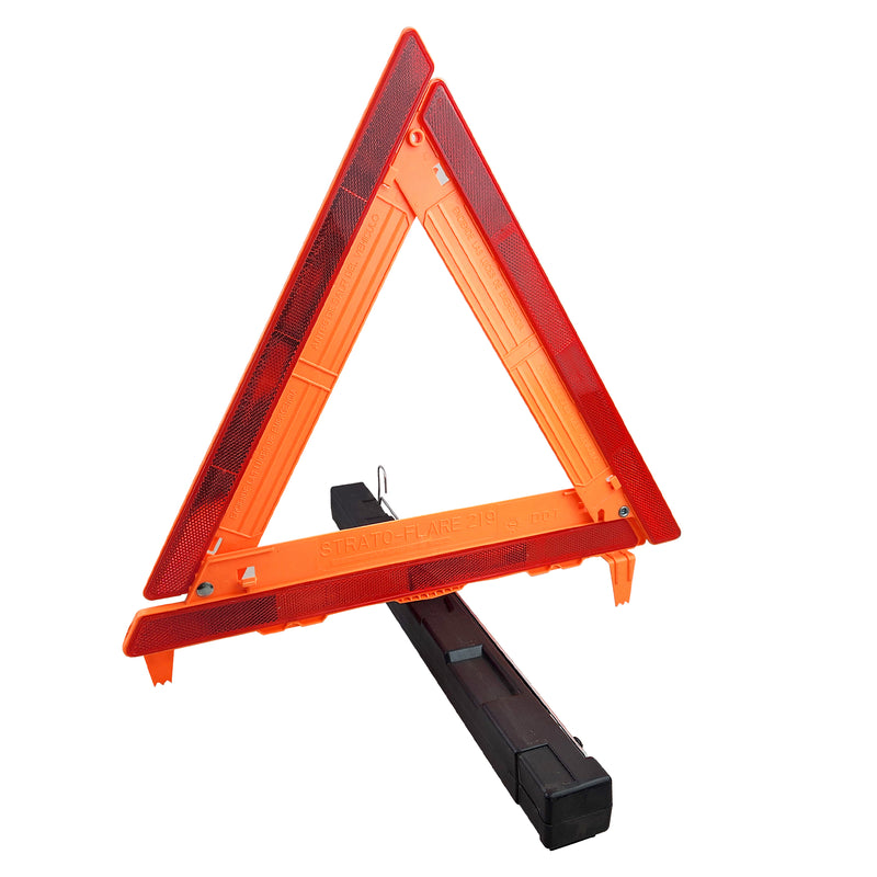 Emergency Warning Triangle w/ Sand Filled Base