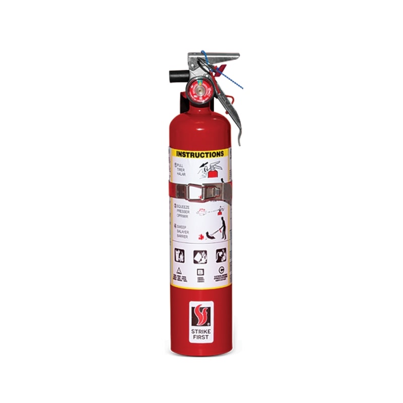 Fire Extinguisher ABC, 2.5 lbs, with wall hook