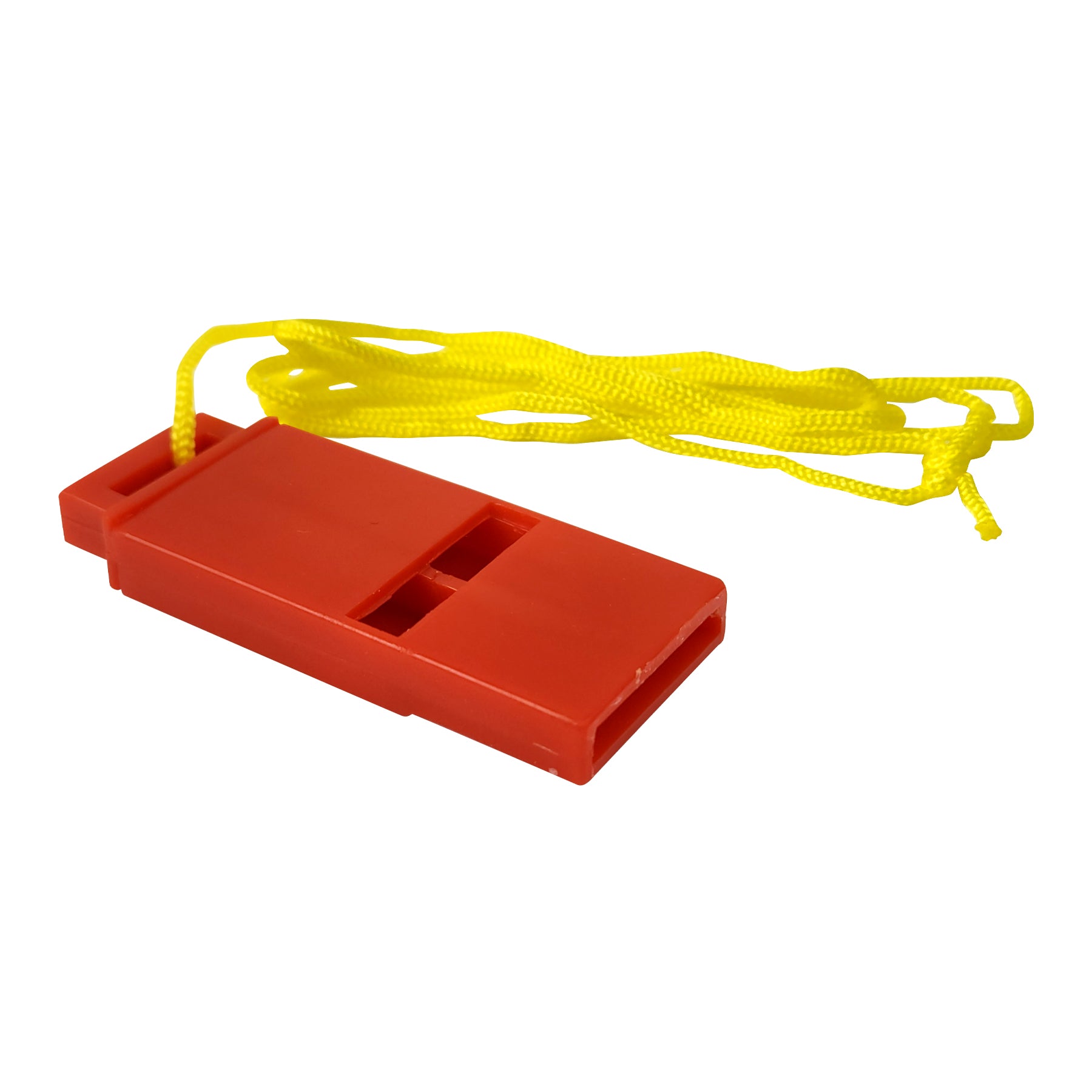 Safety Whistle (pea-less) with lanyard