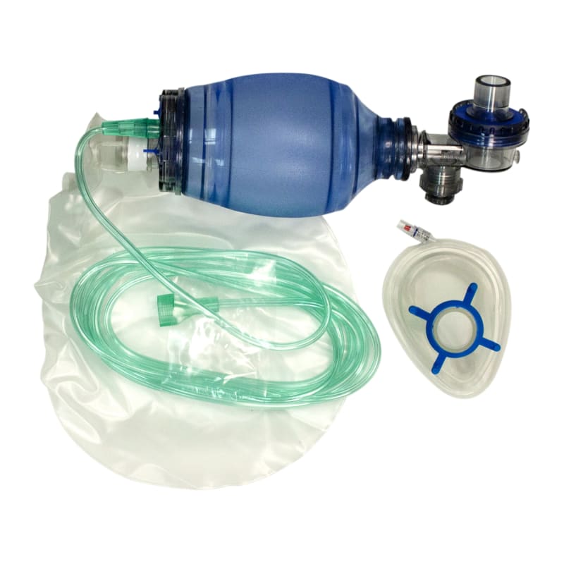 MPR Bag - Pediatric Mask, 2500 cc/ml Bag - Dynarex