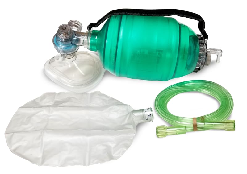 Med-Rescuer BVM Resuscitator, Adult size