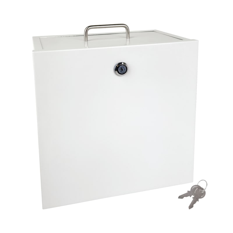 Empty Metal Cabinet w/lock and keys - 12" x 12" x 6" - 15% OFF when adding to cart