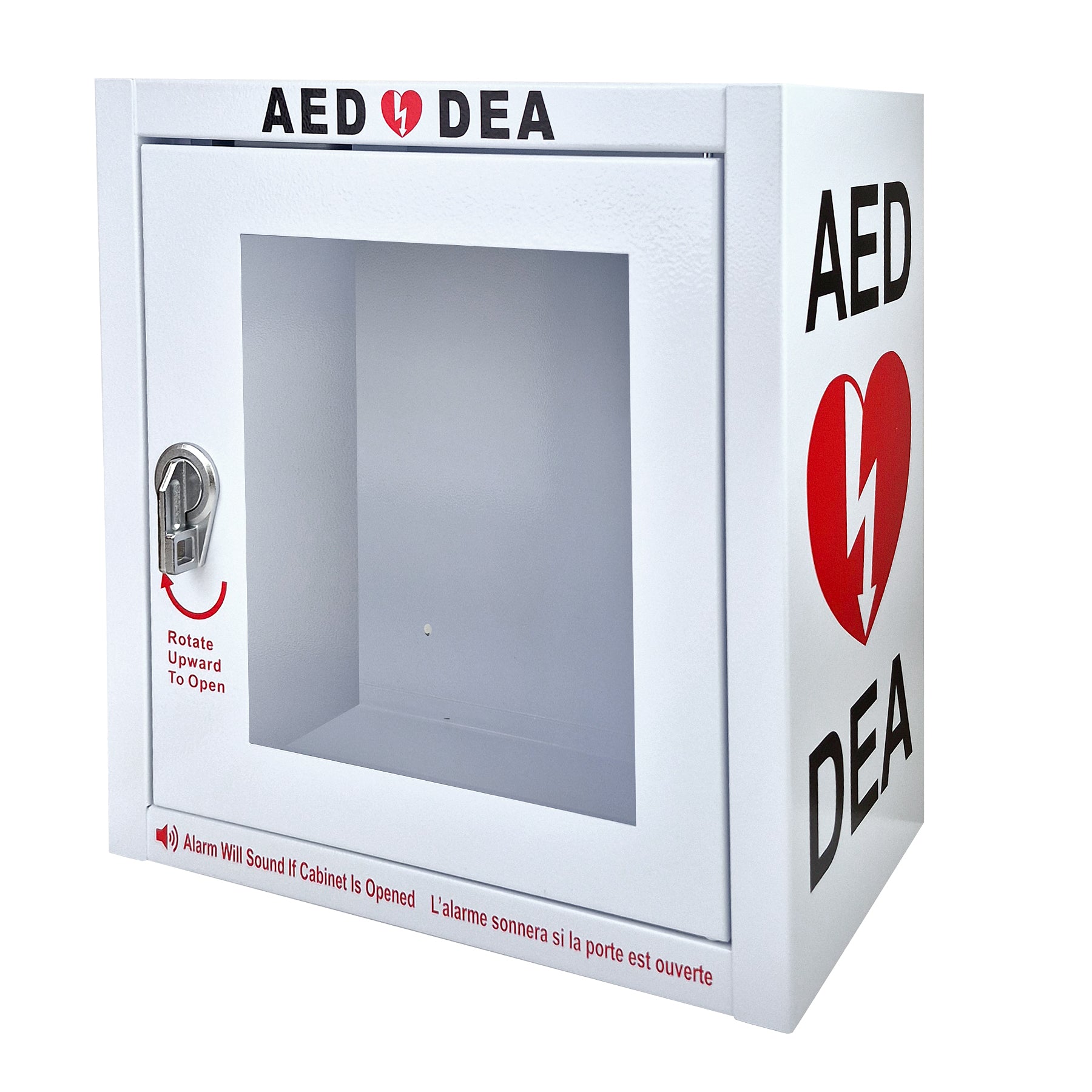 AED Wall Cabinet - Surface Mount with Door Alarm