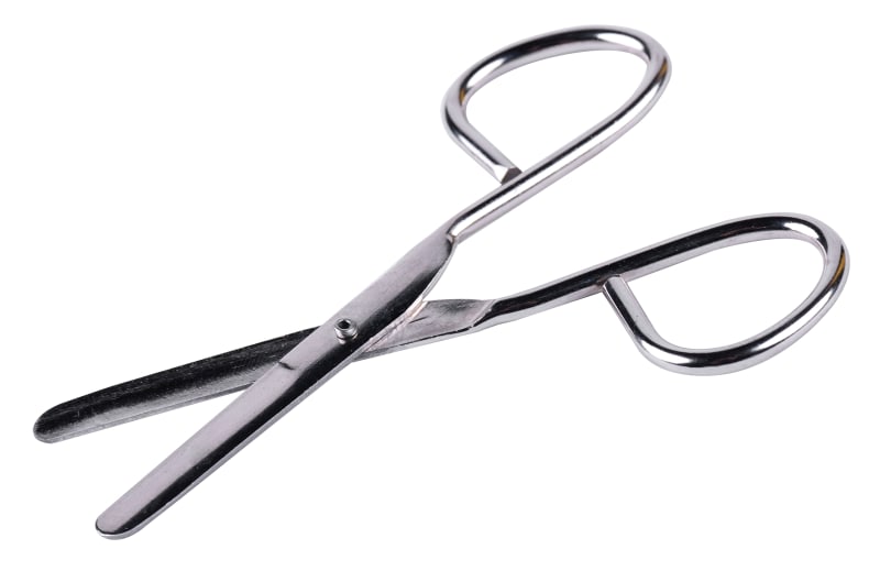 Scissors Nickel Plated 4"