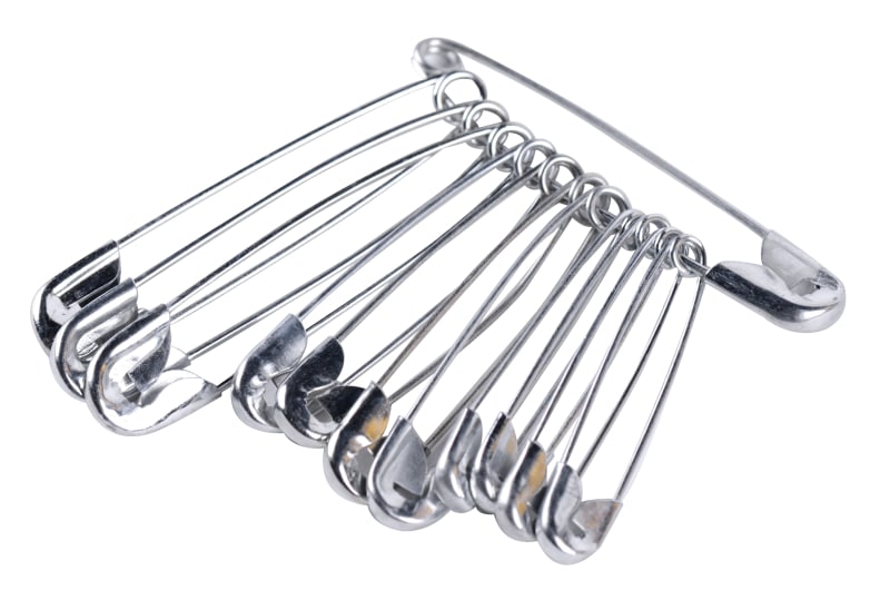 Safety Pins (set of 12)