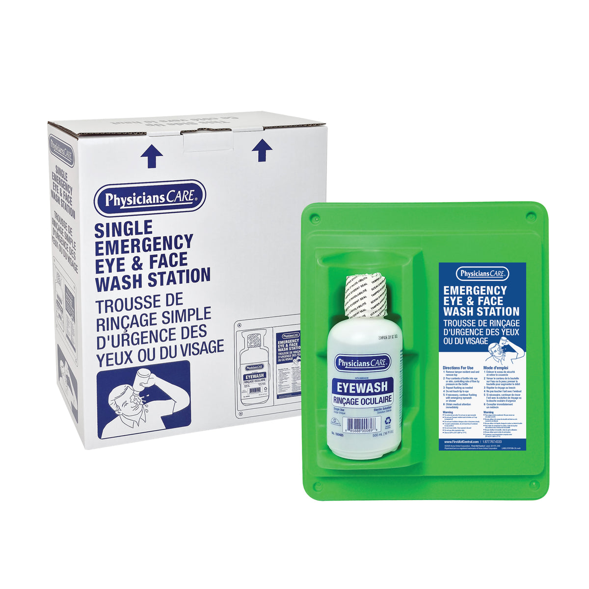 Produits de douche oculaire et de soins oculaires