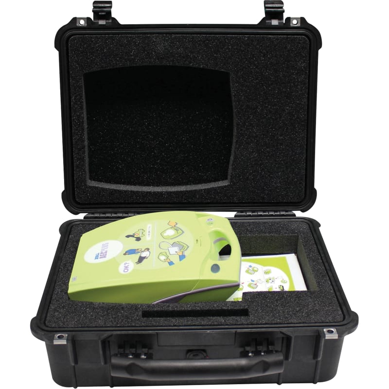 Pelican Case with cut-outs for ZOLL AED Plus
