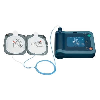 Défibrillateur Philips HeartStart FRx avec configuration Ready-Pack + Étui de transport standard