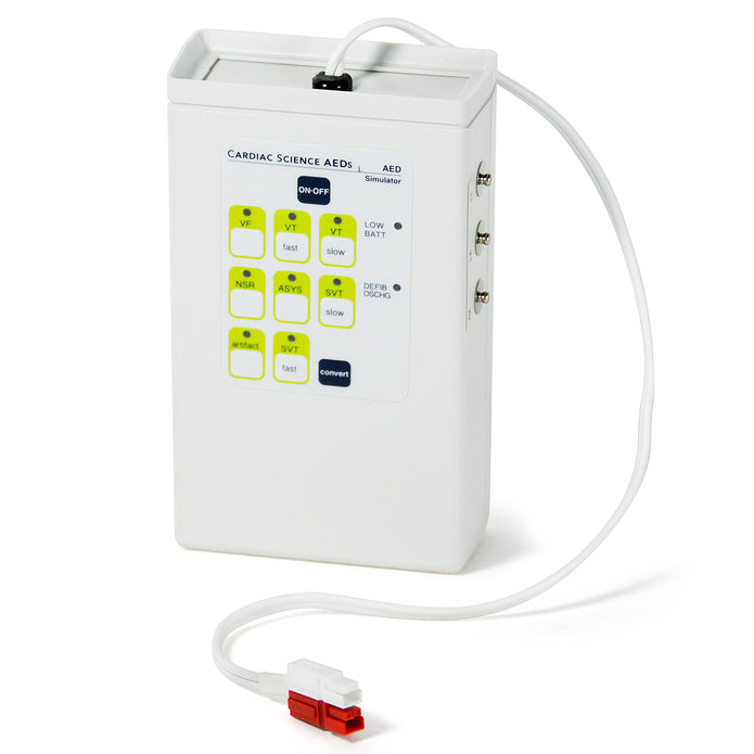 Simulateur Powerheart G3 AED avec terminaux à 3 dérivations par Cardiac Science