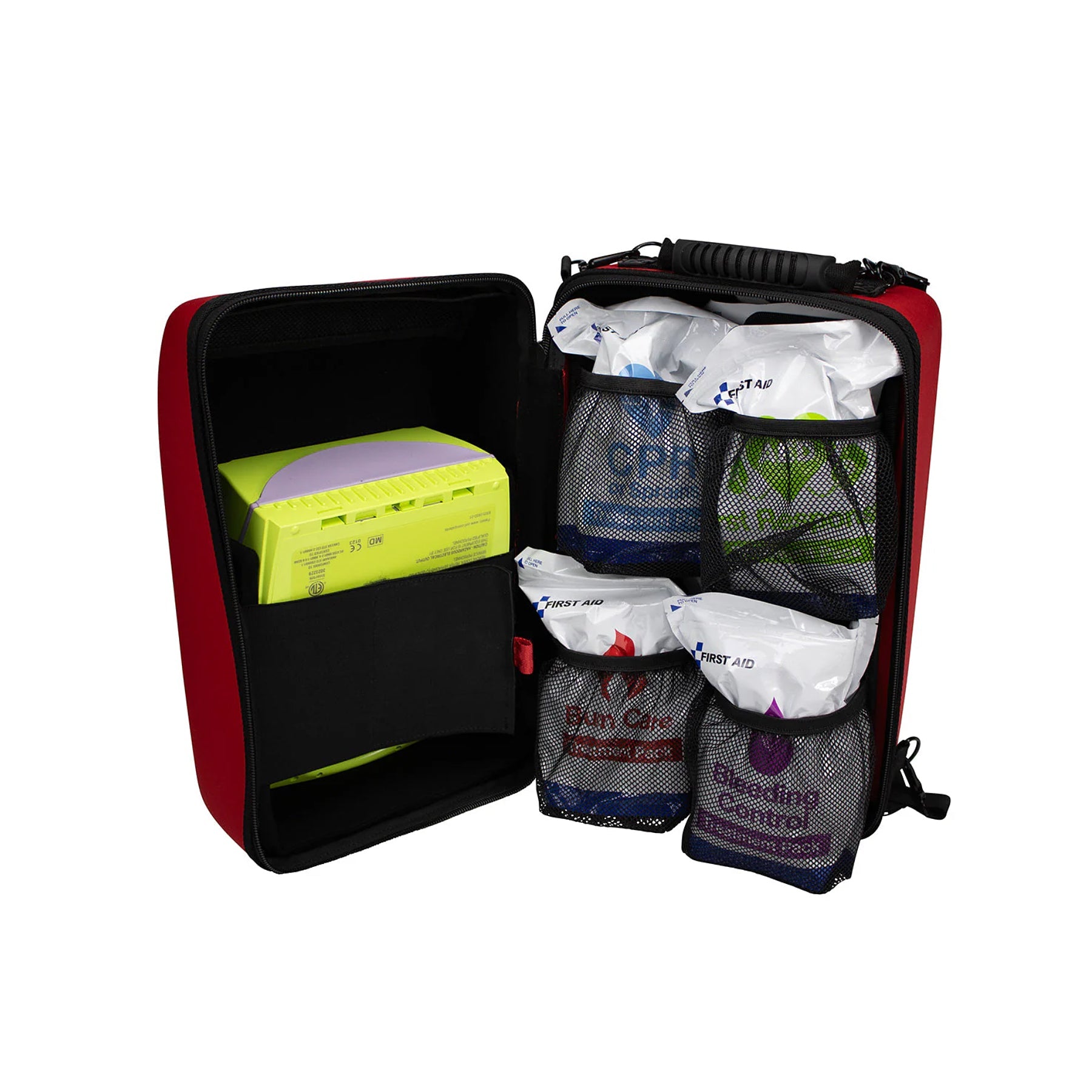 Zoll AED 3 Emergency Backpack & First Aid Kit Bundle | Canadian