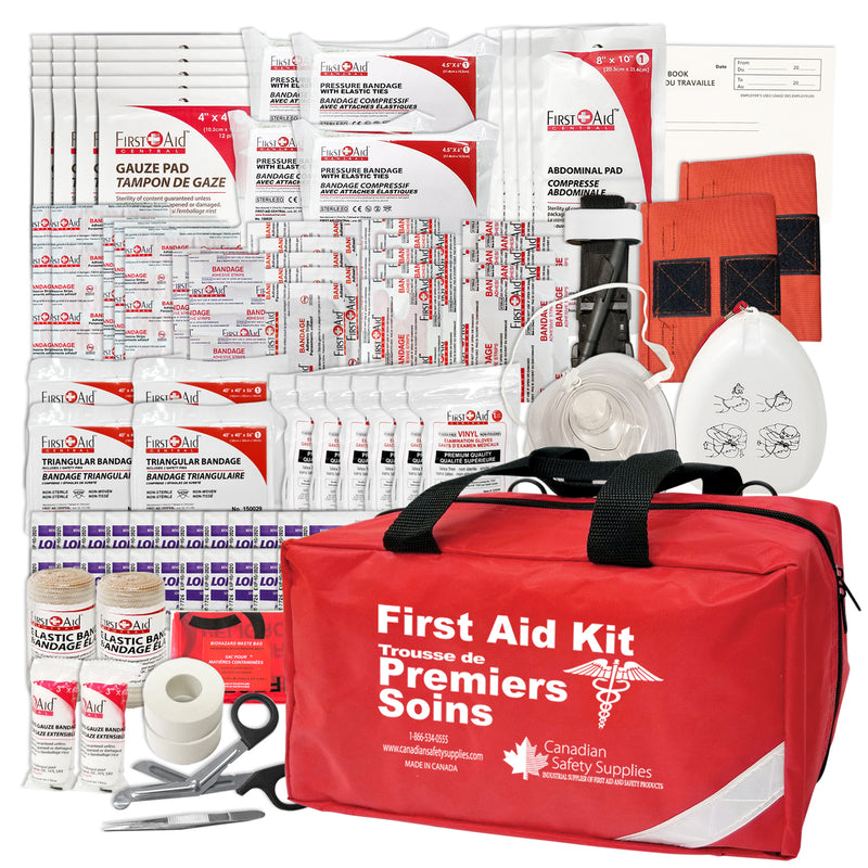 BC Level 2 First Aid Kit and Refill - WorkSafeBC