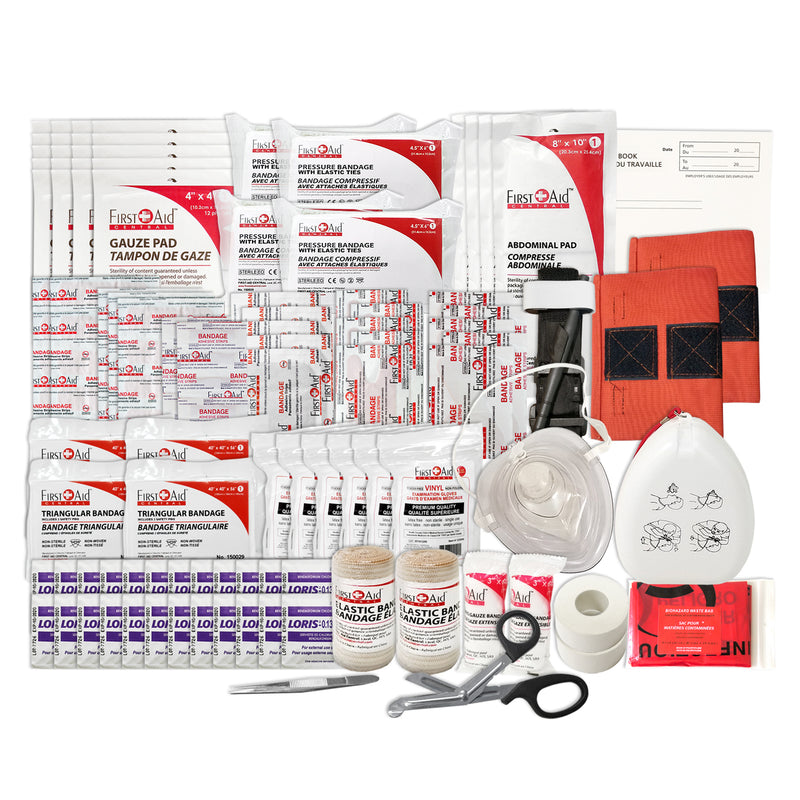 BC Level 2 First Aid Kit and Refill - WorkSafeBC