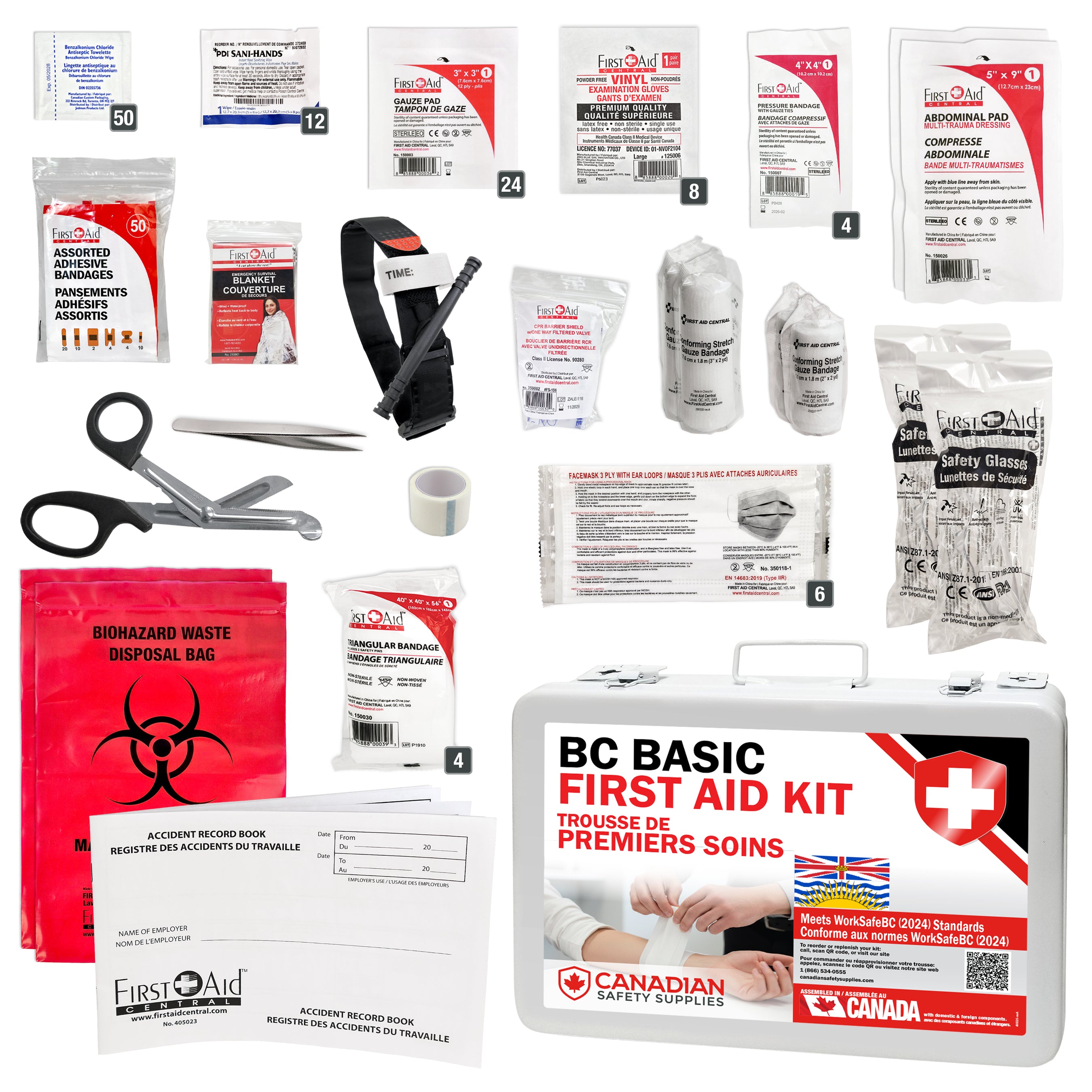 BC Basic First Aid Kit