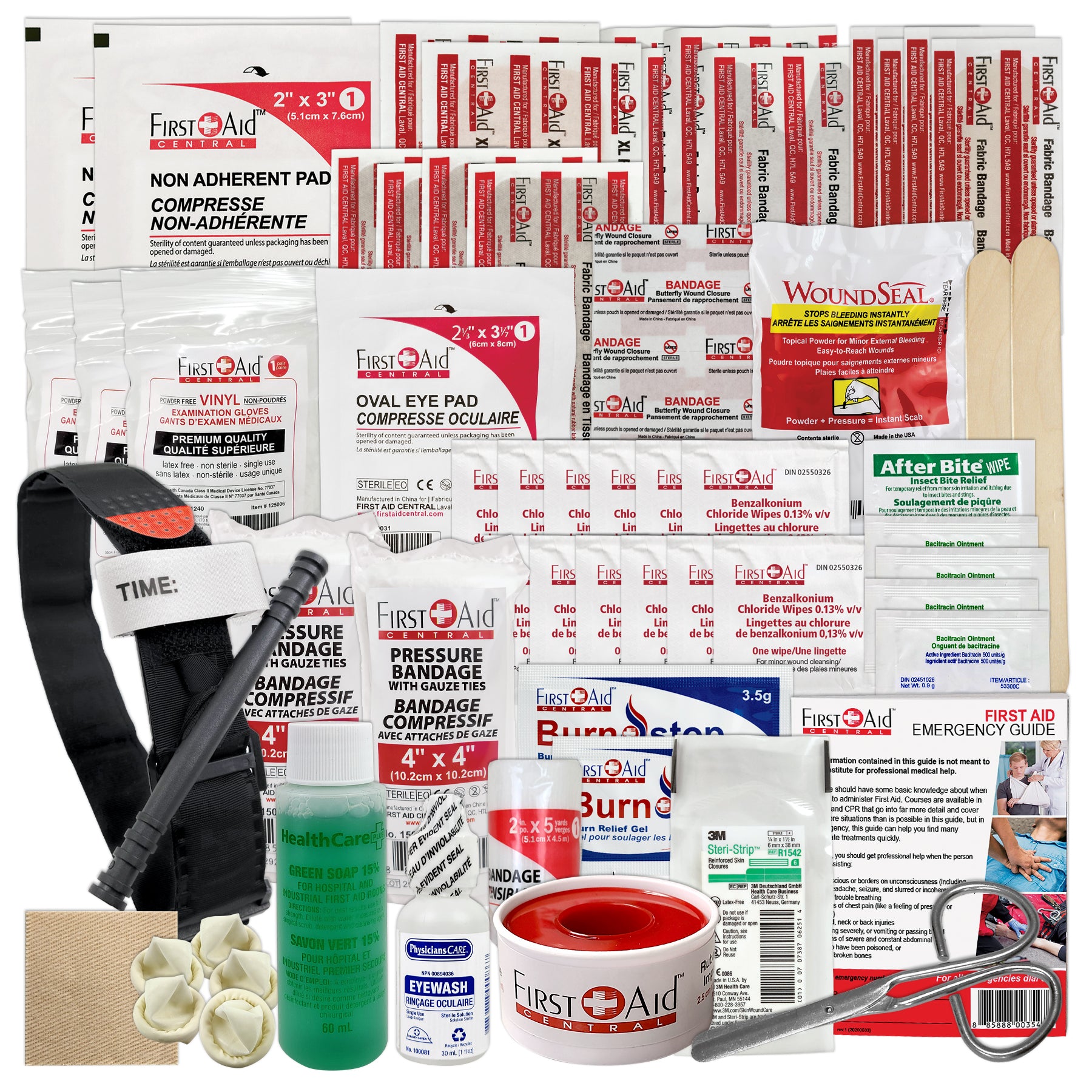 Trousse de premiers soins de Base CITR pour la chasse 