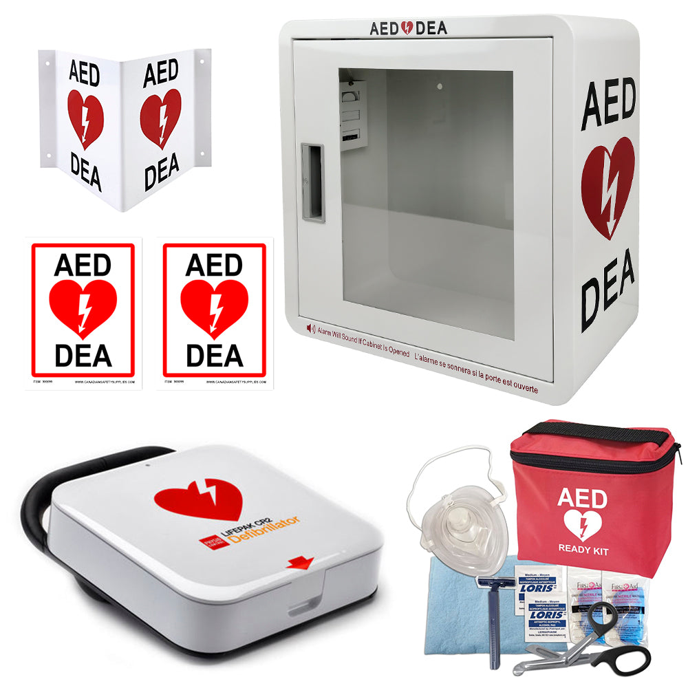 Physio-Control LIFEPAK CR2, WIFI, Bilingual, Handle - Package