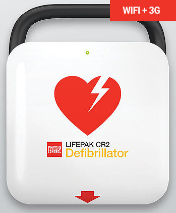 Physio-Control LIFEPAK CR2, WIFI + 3G, Bilingual, Handle