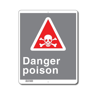 DANGER POISON - SIGN