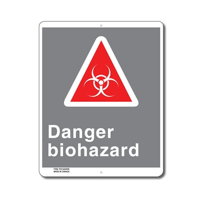 DANGER BIOHAZARD - SIGN