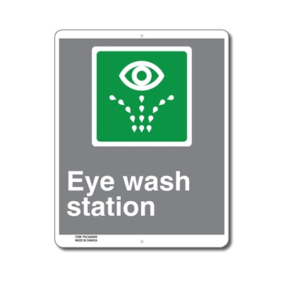 EMERGENCY EYE WASH STATION - SIGN