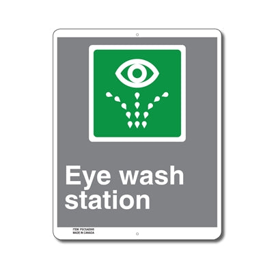 Emergency Eye Wash Station - Enseigne - en Anglais