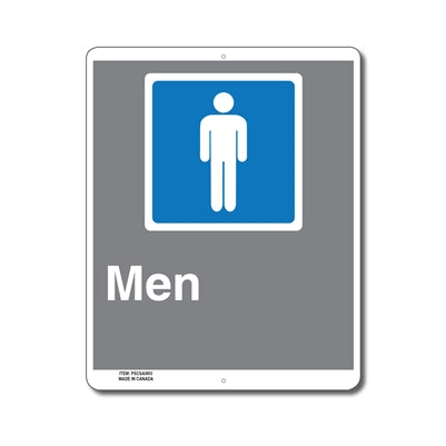MEN - INFORMATION SIGN