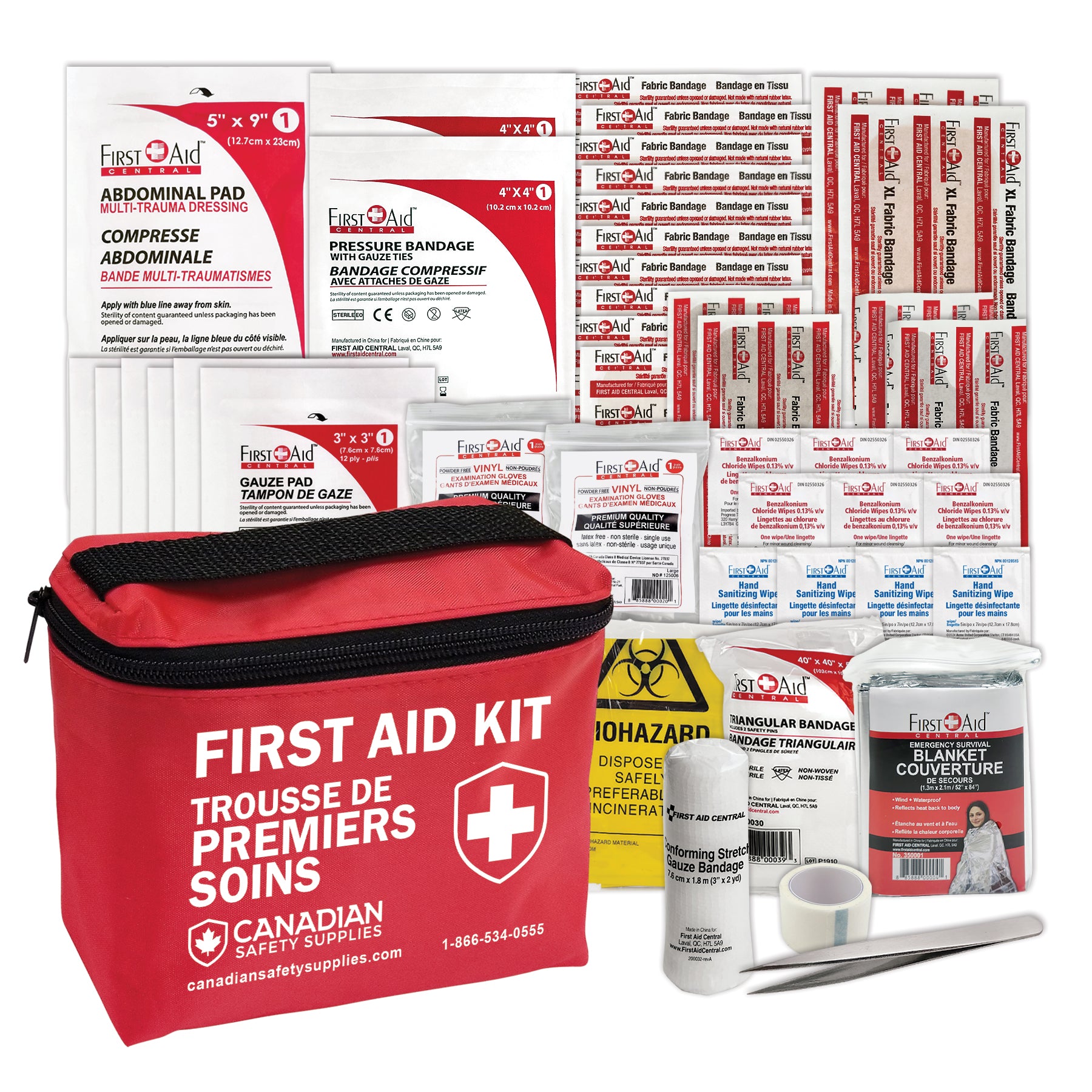 Trousse de premiers soins de type 1 – Exigences de la norme CSA Z1220-24