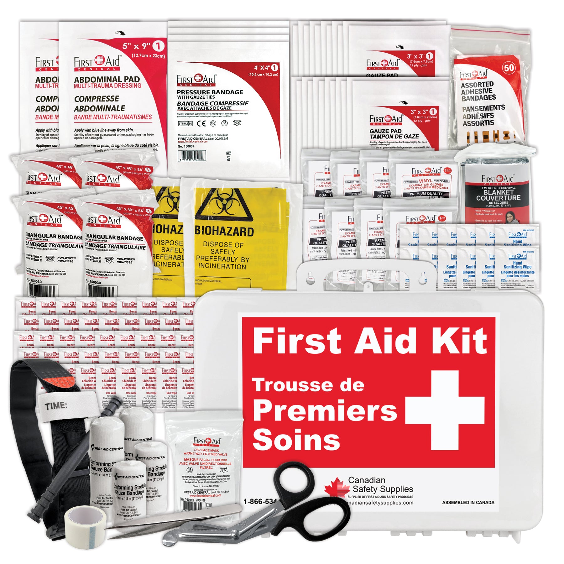 Trousse de premiers soins de type 2 - Moyenne - Exigences de la norme CSA Z1220-24