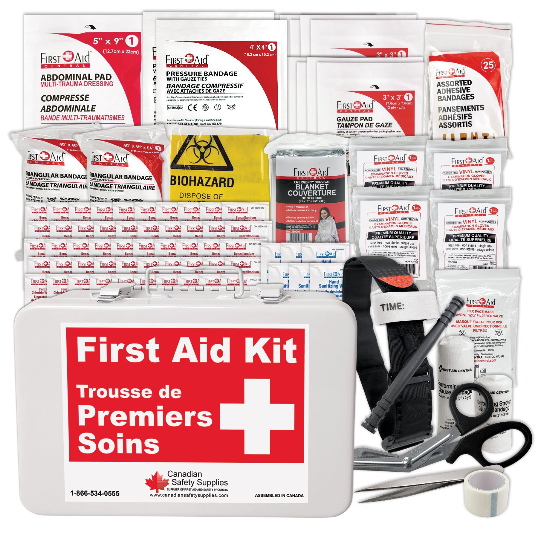 Type 2 First Aid Kit - Small - CSA Z1220-24 Standard Requirements