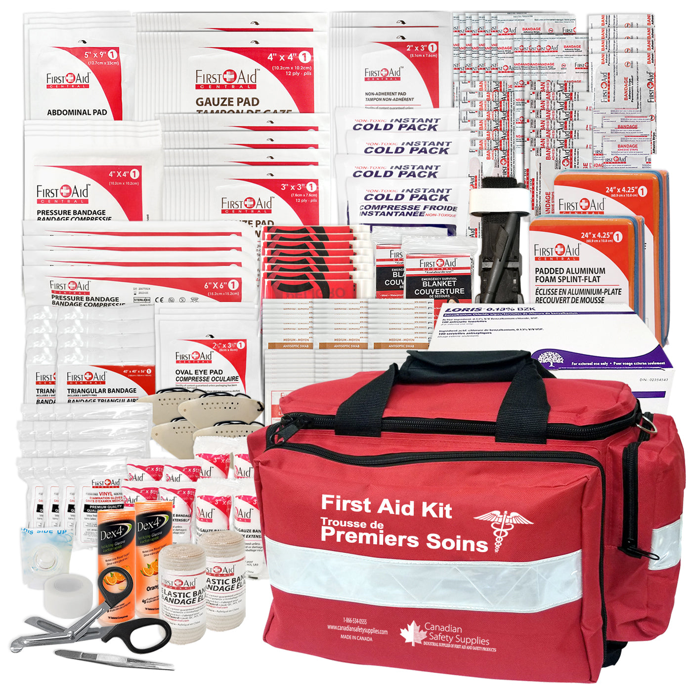First Aid Kit Type 3 Intermediate as per CSA Z1220-17 Standard - Large