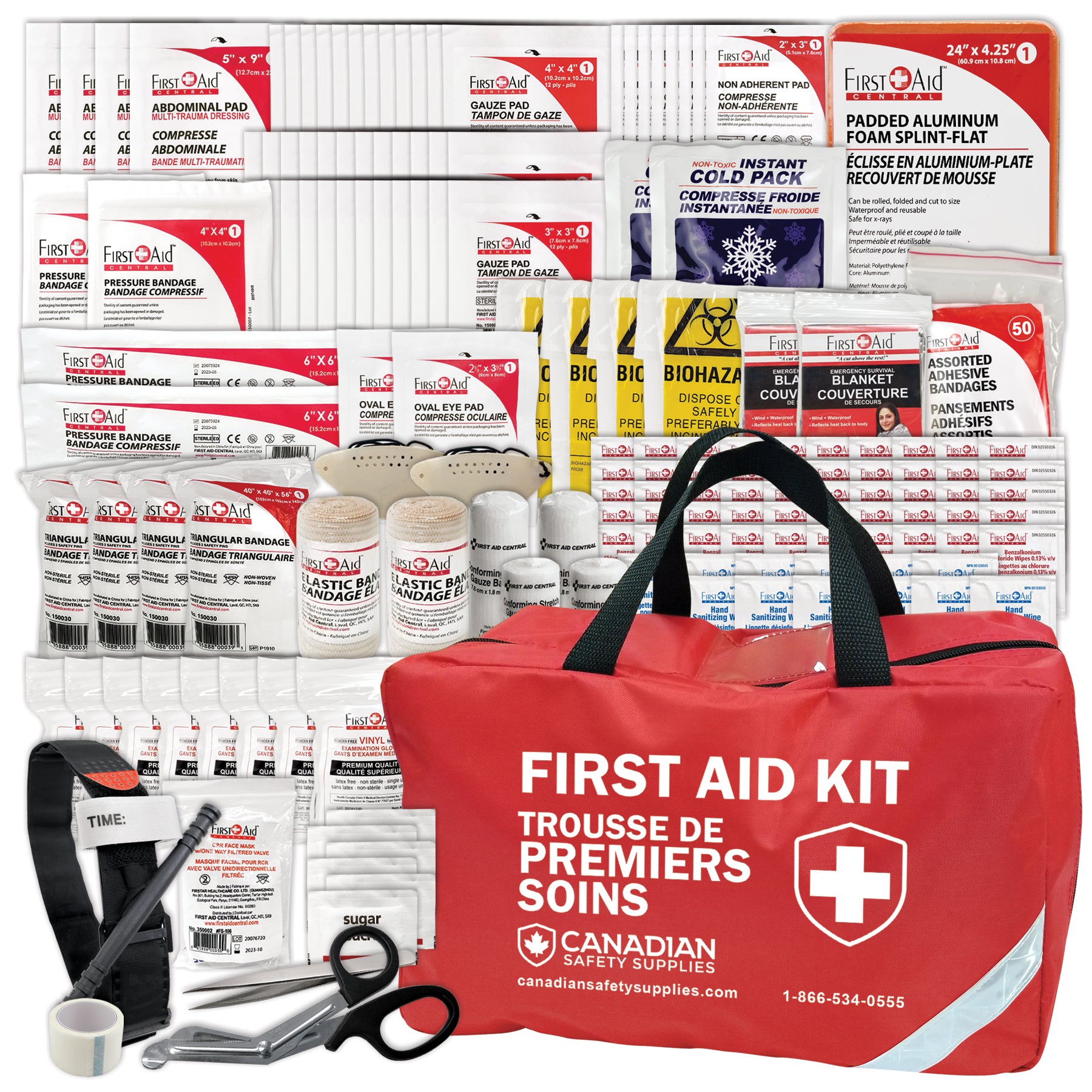 Trousse de premiers soins de type 3 - Taille moyenne - Exigences de la norme CSA Z1220-24