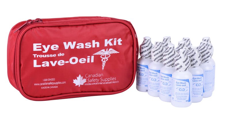 Eyewash First Aid Kit - Nylon Bag