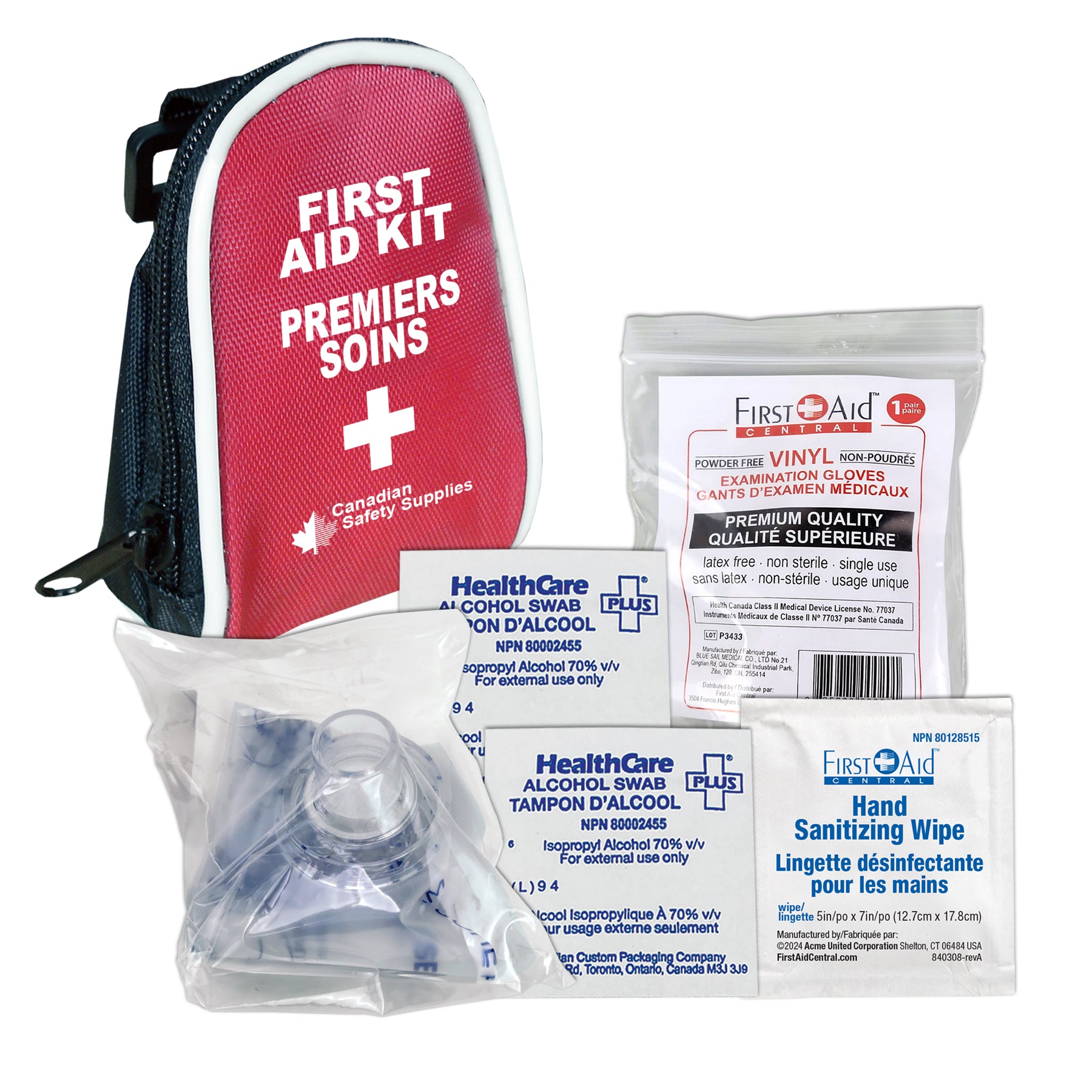 CPR, Mini Backpack Kit