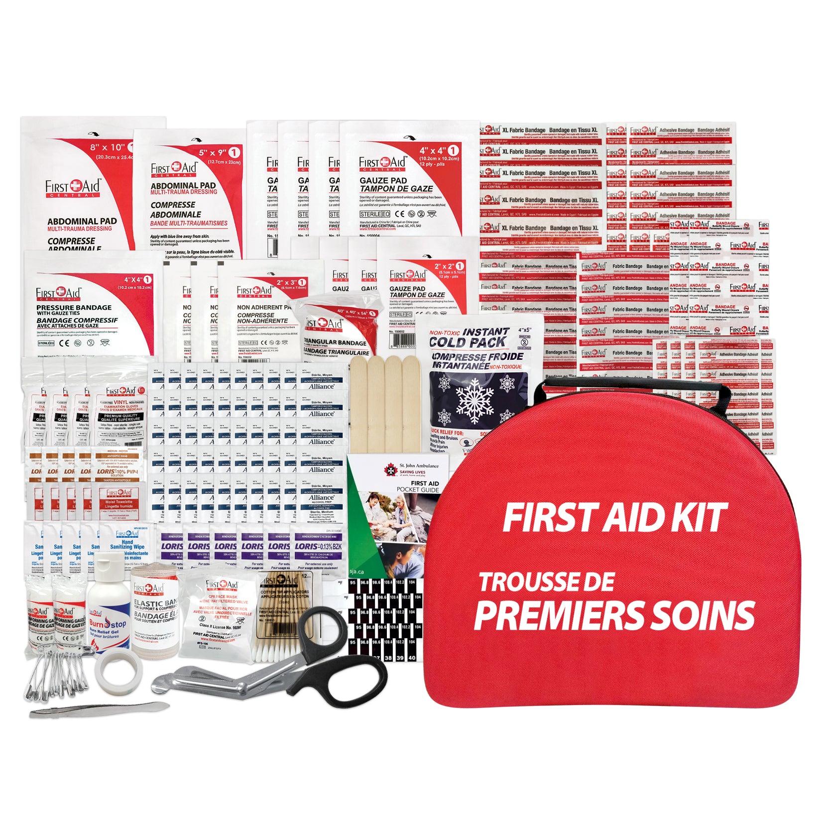 Trousse de premiers soins à domicile 