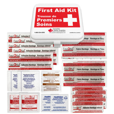 First Aid Kit - Compact Plastic Case