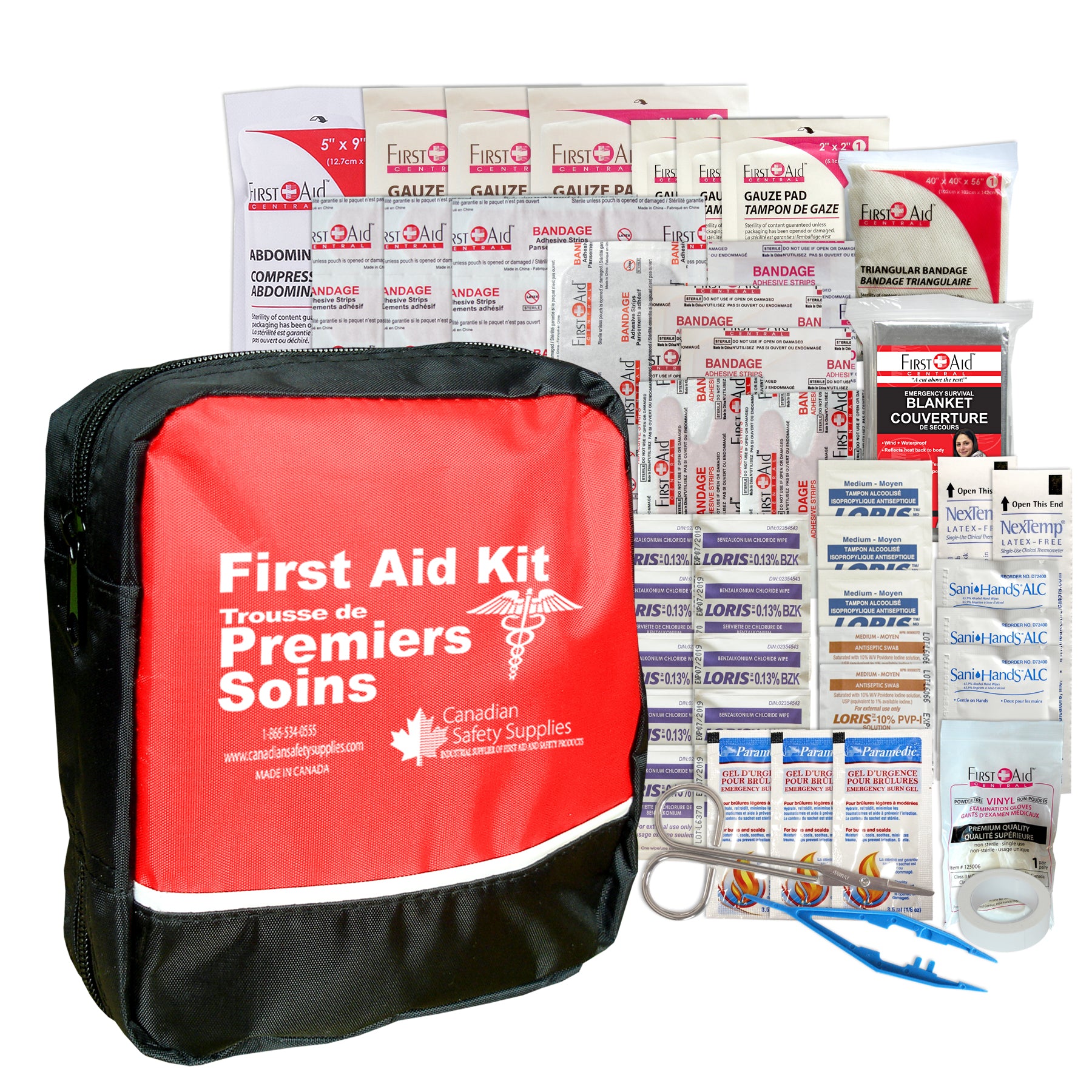 Deluxe Travel First Aid Kit