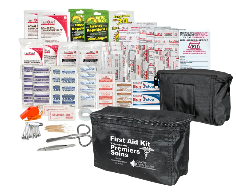 Trousse de premiers secours de plein air 