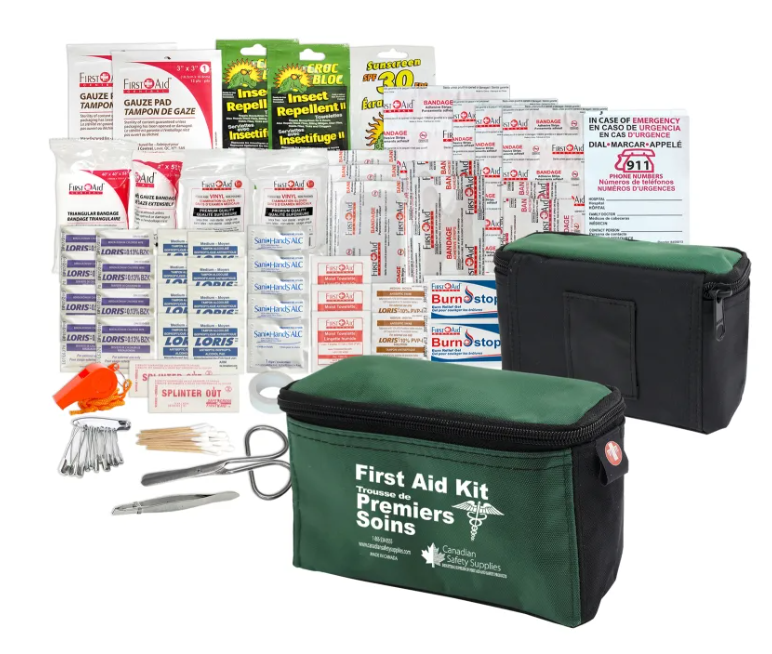 Trousse de premiers secours de plein air 