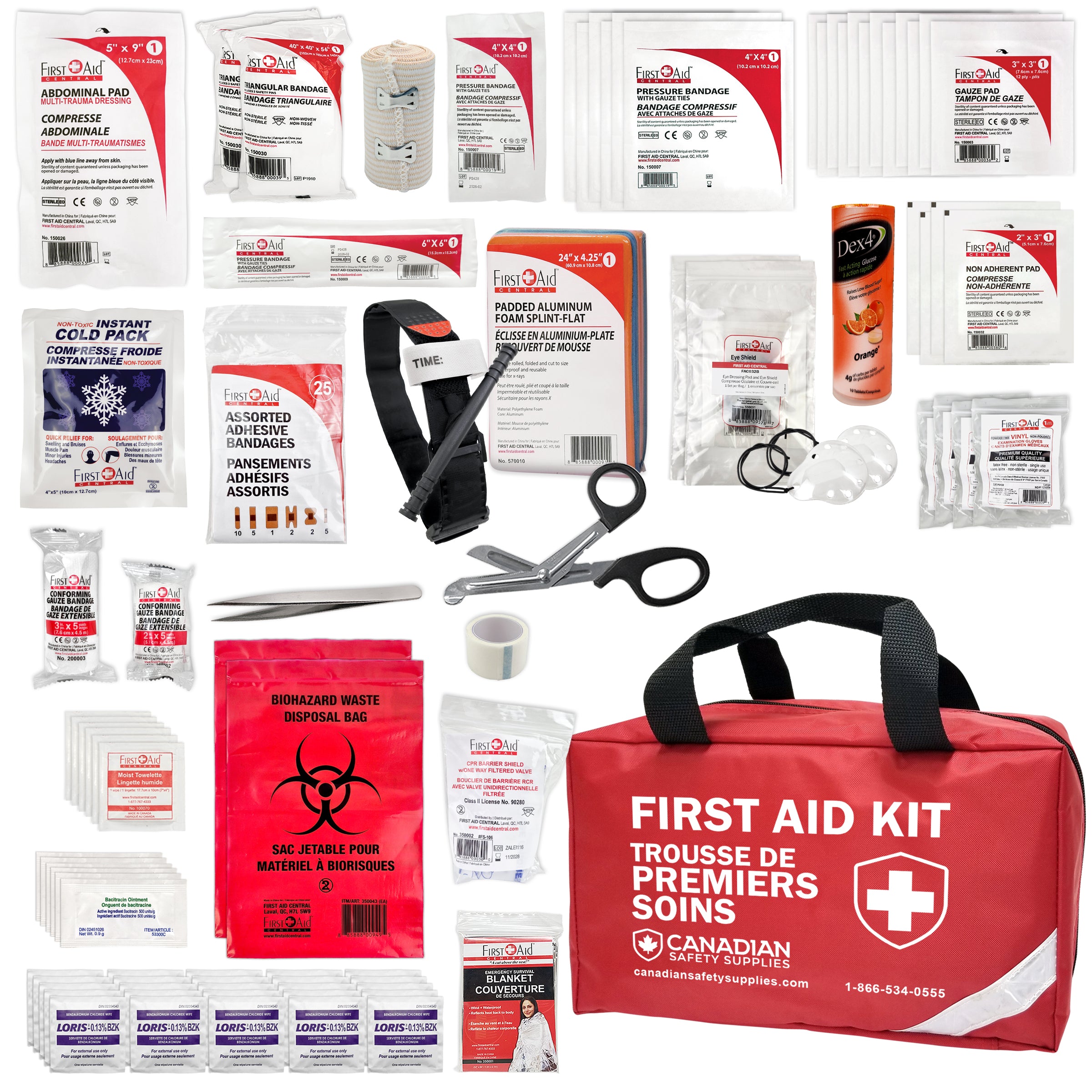 First Aid Kit Type 3 Intermediate, as per CSA Standard - Small (2-25 Persons)
