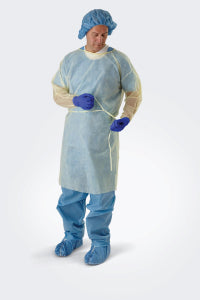 Medline Disposable Full Back Spunbond Cover Gown