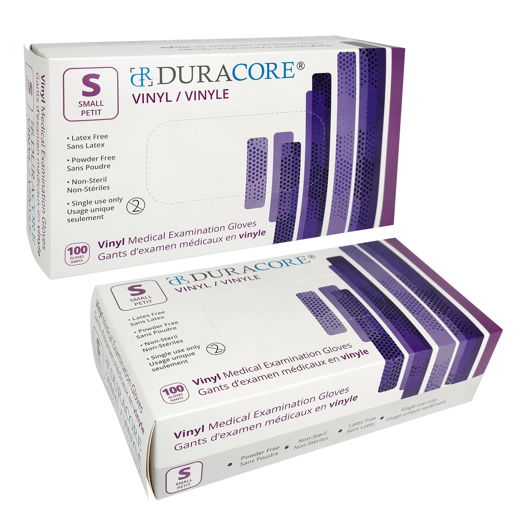 Vinyl Medical Exam Gloves, DuraCore (100)