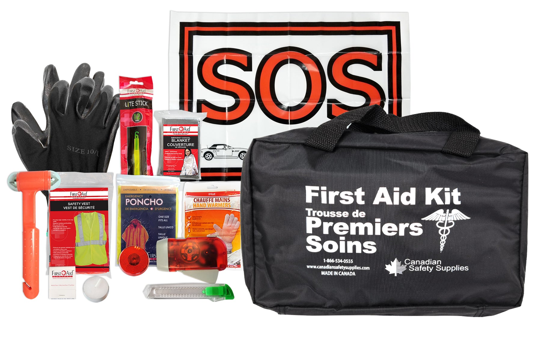 Deluxe Automotive Safety Kit