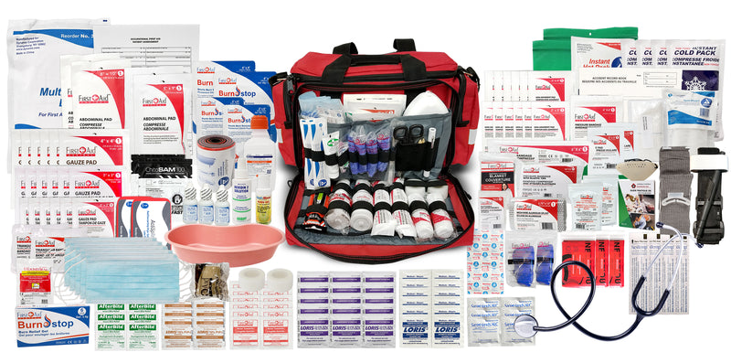 EMT Trauma First Aid Kit - Deluxe