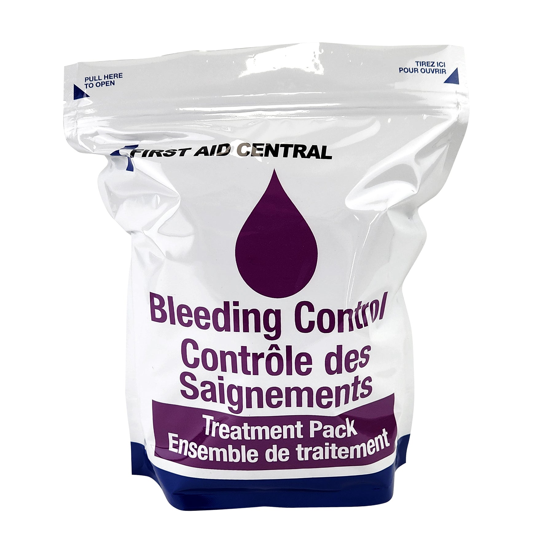 13-Piece Bleeding Control Treatment Pack – Resealable Emergency Trauma Refill